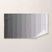 Ombre Gray Tones Gradient Badhandtuch Set (Handtuch)