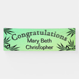 Ombre Green gratuliert zu Names Banner