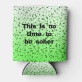 Ombre Green Kleeblatt Clover St Patrick's Day Dosenkühler (Vorderseite)