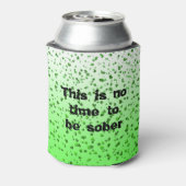 Ombre Green Kleeblatt Clover St Patrick's Day Dosenkühler (Kanne Rückseite)