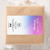 Ombre Ink Pastel Lila Soap Bar Labels (Insitu)