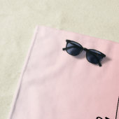 Ombré Junggeselinnen-Abschied Beach Handtuch (Beispiel)