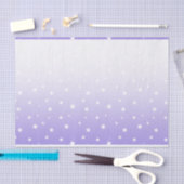 Ombre Lavendel spielt Seidenpapier die Hauptrolle (Handwerk)