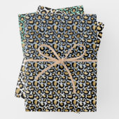 Ombre Leopard Prints Geschenkpapier Set (Beispiel)