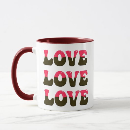 Ombre-Liebe Tasse (Links)