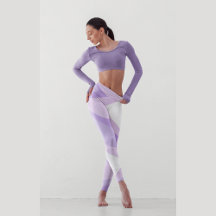 Ombre Lila Curve | Yoga-Leggings