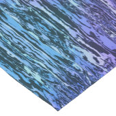 Ombre Lila Fluid Acrylic Kurzer Tischläufer (Ecke)