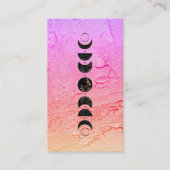 *~* Ombre Lunar Kosmischer Mond Phasing Universe S Visitenkarte (Vorderseite)