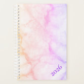 Ombre Marble 2023 Planner Planer (Vorderseite)