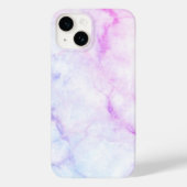 Ombre Marble Pink Lila Blue Gradient Phone Case (Rückseite)