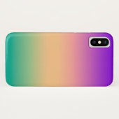 Ombre , mehrfarbig Case-Mate iPhone hülle (Rückseite (Horizontal))