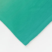 Ombre , mehrfarbig fleecedecke (Ecke)