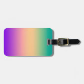 Ombre , mehrfarbig gepäckanhänger (Vorderseite horizontal)