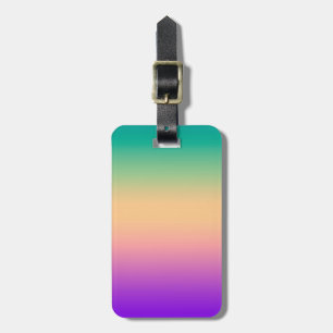 Ombre , mehrfarbig gepäckanhänger
