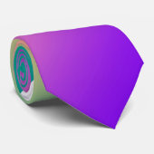 Ombre , mehrfarbig krawatte (Gerollt)