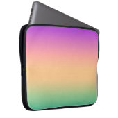 Ombre , mehrfarbig laptopschutzhülle (Vorne Rechts)