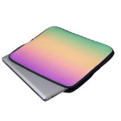 Ombre , mehrfarbig laptopschutzhülle (Vorne Knopf)