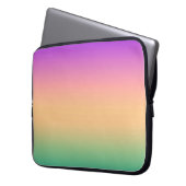 Ombre , mehrfarbig laptopschutzhülle (Vorderseite Links)