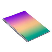 Ombre , mehrfarbig notizblock (Rechte Seite)