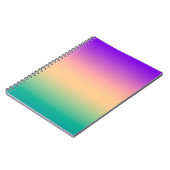 Ombre , mehrfarbig notizblock (Linke Seite)