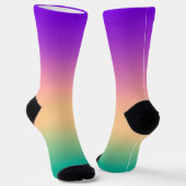Ombre , mehrfarbig socken (Gewinkelt)