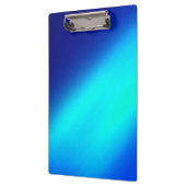 Ombre Moonlight Double Strip blau türkis Klemmbrett (Links)