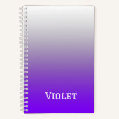 Ombre Notebook Notizblock (Vorderseite)