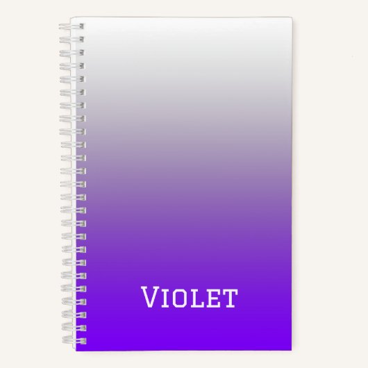 Ombre Notebook Notizblock (Vorderseite)