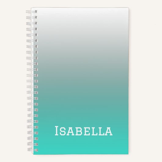 Ombre Notebook Notizblock (Vorderseite)