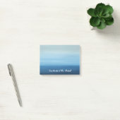 Ombre Ozean-personalisierte Post-Itanmerkungen Post-it Klebezettel (Büro)