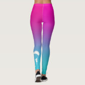 Ombre paraglide pixie Leggings (Rückseite)