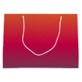 Ombre Pastel Shades Große Geschenktüte (Vorderseite)