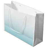 Ombre Pastel Shades Große Geschenktüte (Vorderseite Schrägansicht)