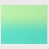 Ombre Pastel Shades Wrapping Paper Geschenkpapier (Flach)