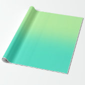 Ombre Pastel Shades Wrapping Paper Geschenkpapier (Ungerollt)