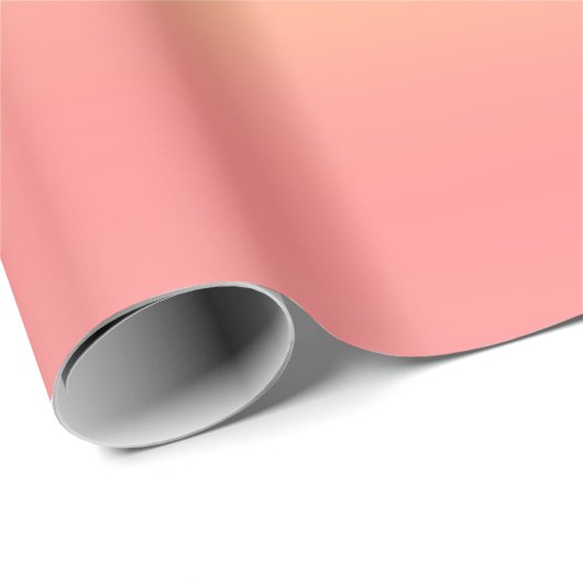 Ombre Pastel Shades Wrapping Paper Geschenkpapier (Rolleneckpunkt)