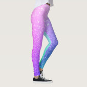 Ombre Pastel Sparkling Glitzer Leggings (Rechts)
