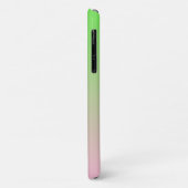 Ombre Pink bis Lime Green Case-Mate iPhone Hülle (Hinten/Links)