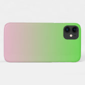 Ombre Pink bis Lime Green Case-Mate iPhone Hülle (Rückseite (Horizontal))