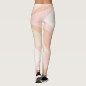 Ombre Pink Curve | Yoga-Leggings Leggings (Rückseite)