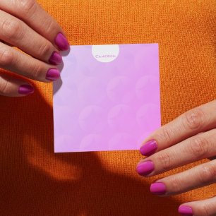 Ombre Pink & Lila Ambient Design Post-it Klebezettel