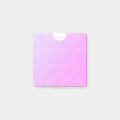 Ombre Pink & Lila Ambient Design Post-it Klebezettel (Vorderseite)
