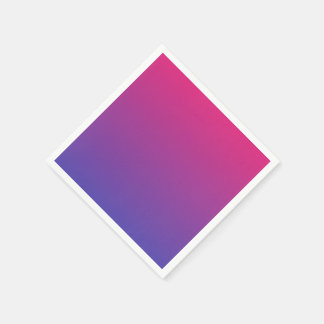 Ombre Pink und Lila Serviette