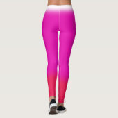Ombre Pinks Leggings (Rückseite)
