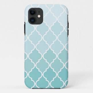 Ombre Quatrefoil iPhone Fall Case-Mate iPhone Hülle