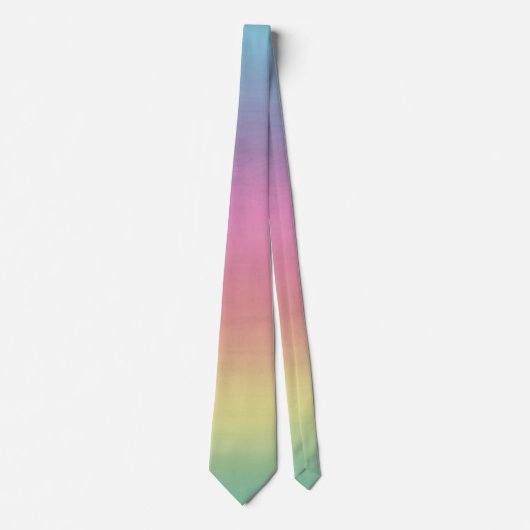 Ombre Rainbow. Krawatte (Vorderseite)