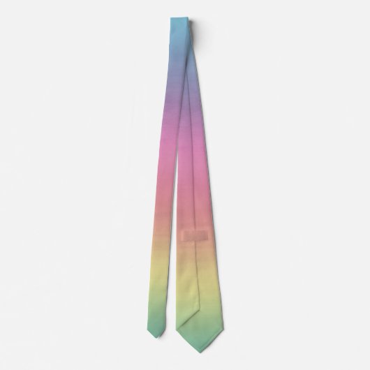 Ombre Rainbow. Krawatte (Rückseite)