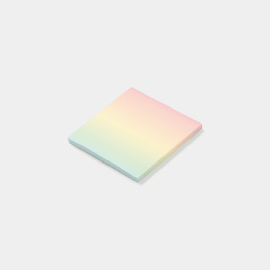 Ombré Rainbow Post-It-Notes Post-it Klebezettel (angewinkelt)