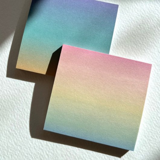 Ombré Rainbow Post-It-Notes Post-it Klebezettel