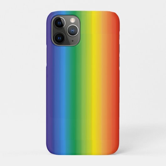 Ombre Rainbow Pride Bold Bright Case-Mate iPhone Hülle (Rückseite)